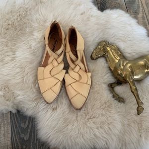 New Free People Wanderlust leather flat Spain 38